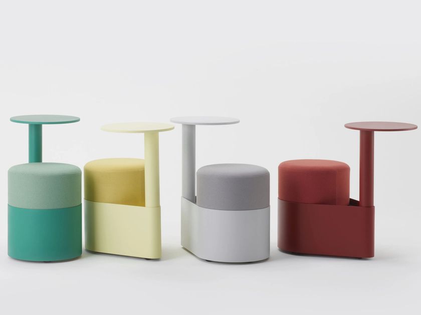 gumpo
pony
Round fabric pouf with painted plywood