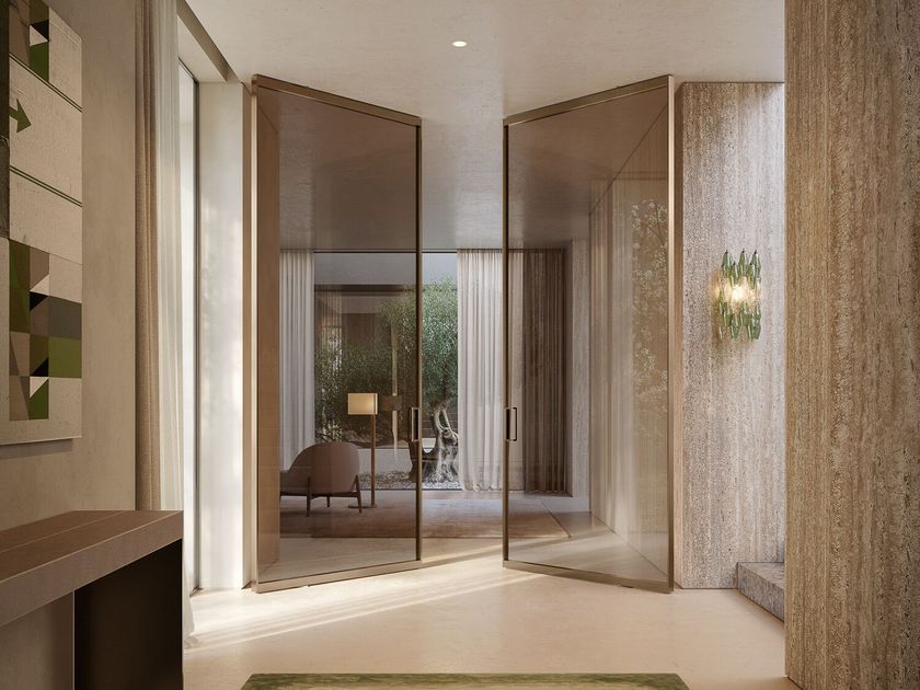 HenryGlass
MANHATTAN
Framed glass pivot door
