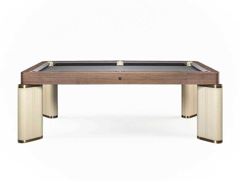 Hermelin biliardi
ARIA
Rectangular tanned leather and walnut pool table