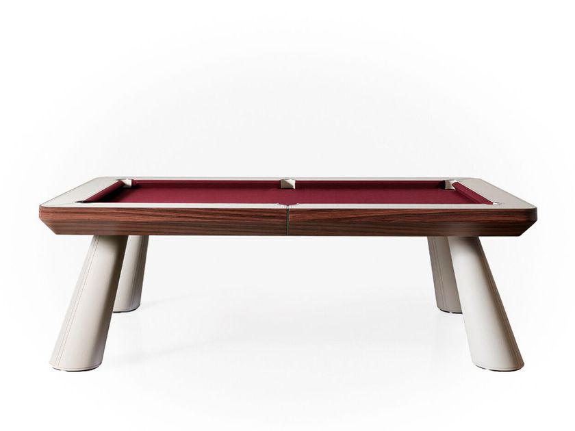 Hermelin biliardi
HARMONIA
Rectangular leather and rosewood pool table