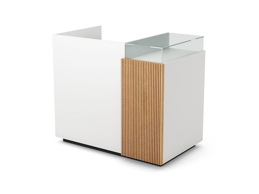 Hi Retail
BANCO CASSA ZERO CON TECA
Wooden reception desk