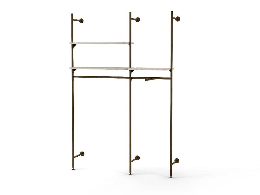 Hi Retail
SISTEMA A PARETE NUVOLA
Wall-mounted modular wooden retail display unit