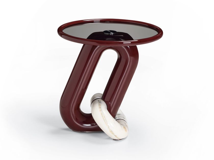 HOTHING
CHAIN
Glass high side table