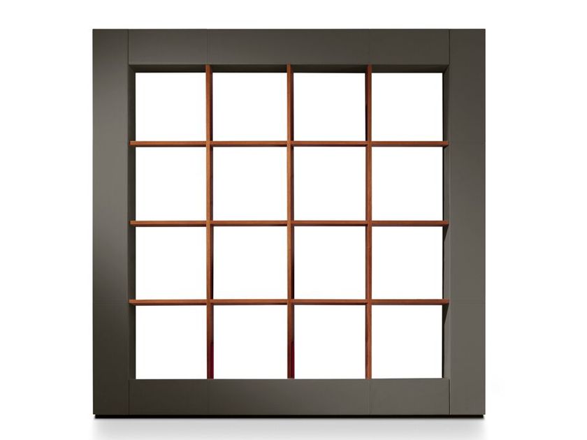 i 4 Mariani
LOOP
Open double-sided tanned leather covered bookcase