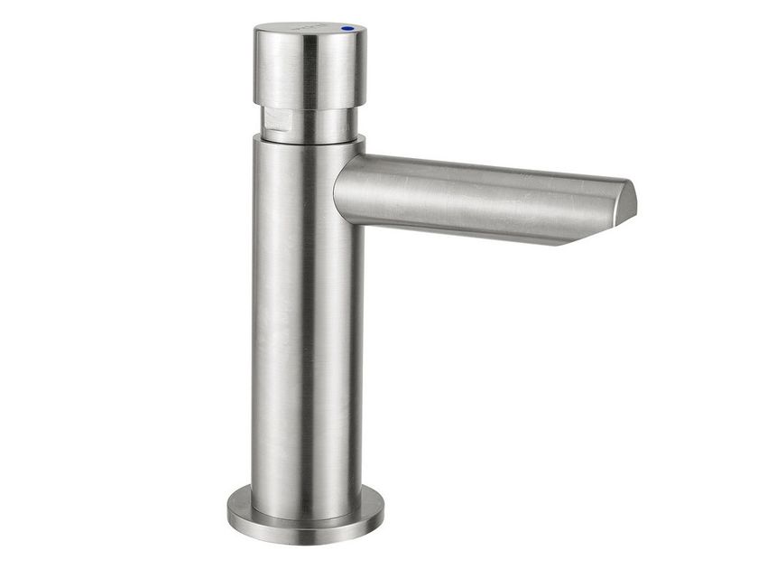 IDRAL INOX 08410 - Самозакрывающийся кран для общественного туалета