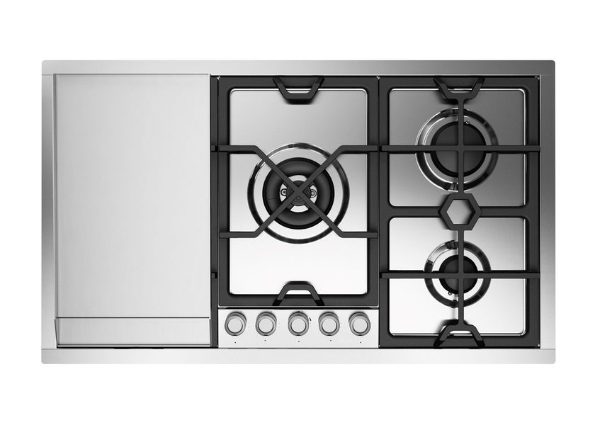 Ilve
HCPMT95FD
Gas flush-mount stainless steel hob