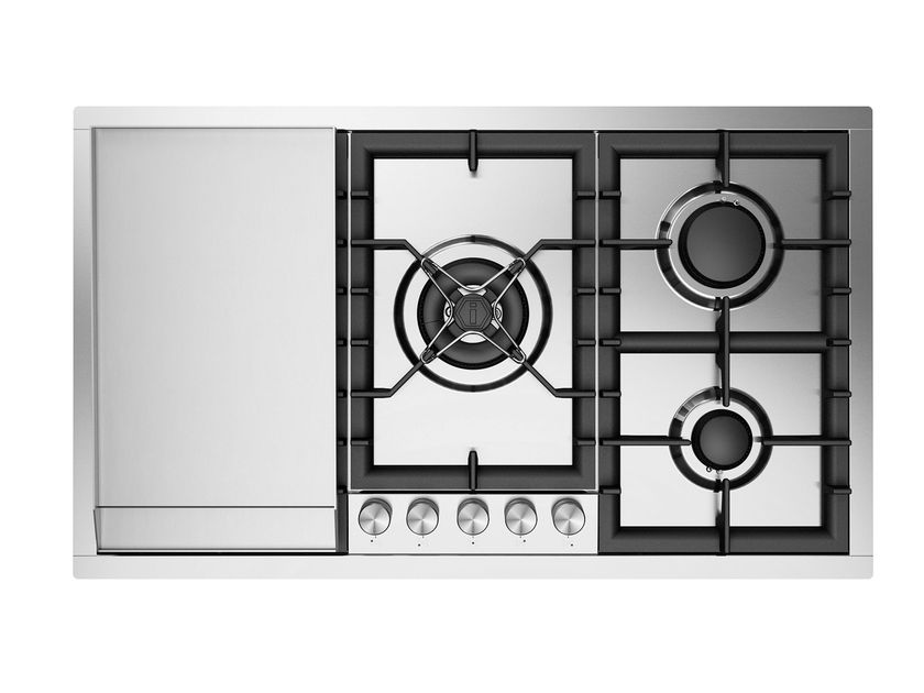 Ilve
HCPT95FD
Gas flush-mount stainless steel hob