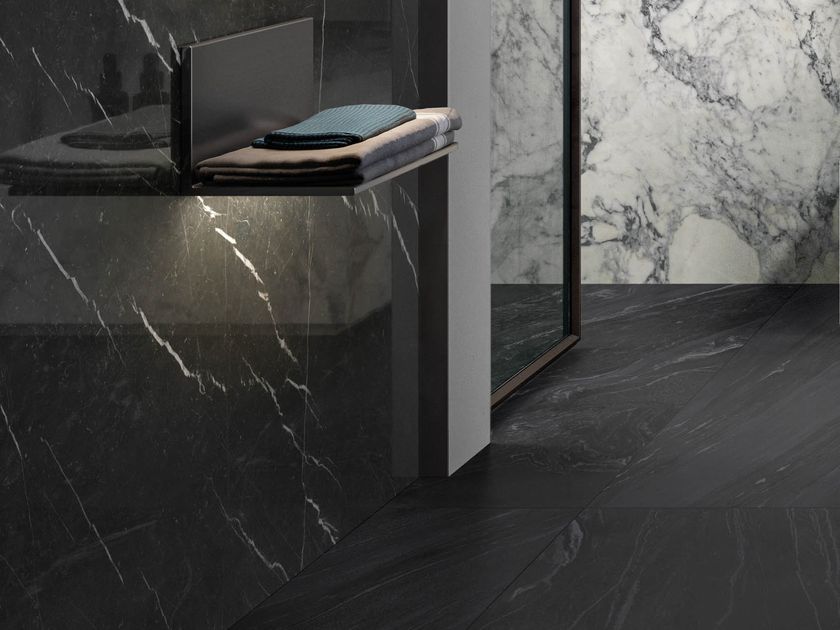 Impronta Ceramiche
MARMI DI IMPRONTA NERO MARQUINIA
Porcelain stoneware wall/floor tiles with marble effect