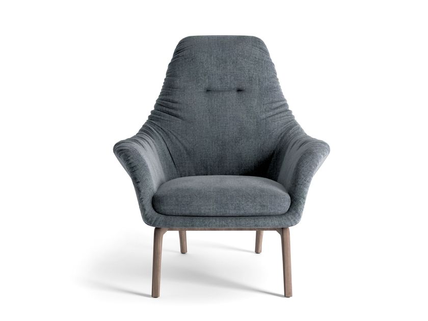 Innova Imbottiti
ELEVEN LOUNGE
Fabric armchair with armrests