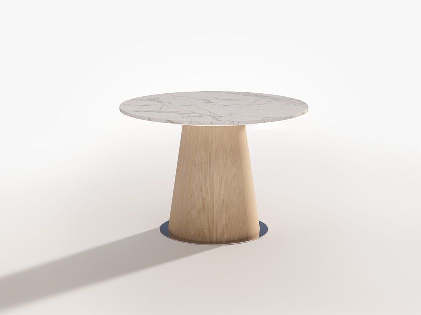IOC project partners
DUOMO
Round wood and Carrara marble table