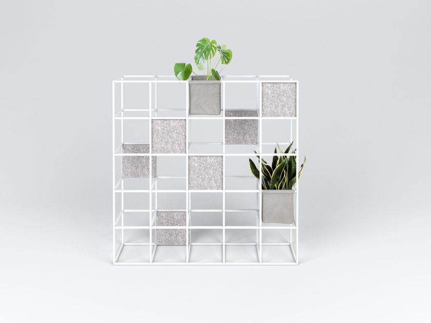 iPot
IPOT 05/I
Sectional aluminium bookcase