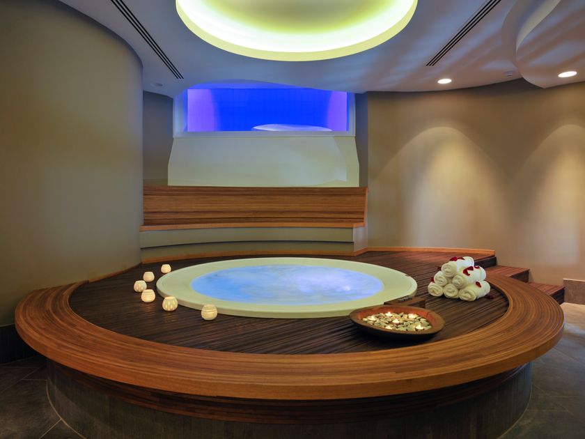 Jacuzzi® ALIMIA PRO - Встроенный гидромассажный мини-бассейн на 8 мест