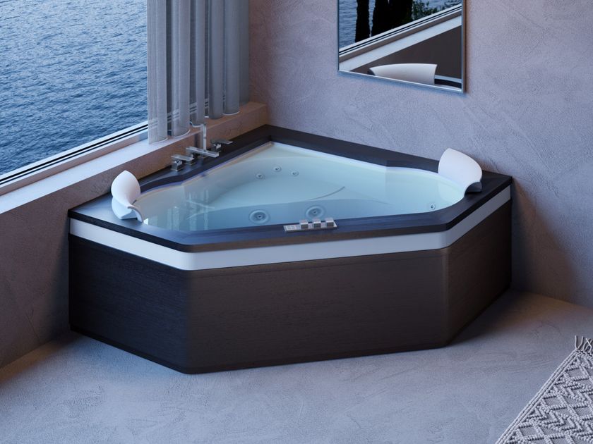 Jacuzzi®
AURA CORNER 160
2 seater hydromassage corner bathtub