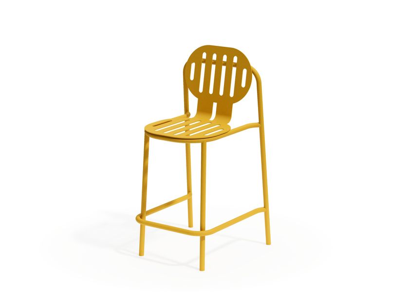 Joyf
DESERT
Powder coated aluminium outdoor counter stool with back