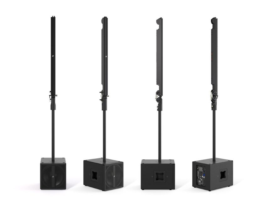 K-array
PINNACLE KR102 l
High tech small-format powered stereo system
