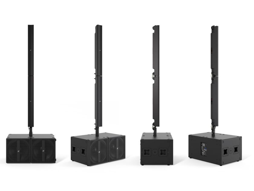 K-array
PINNACLE KR802 l
High-tech large-format powered stereo system