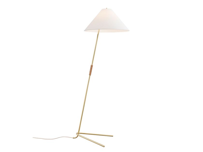 Kalmar
HASE BL
Metal floor lamp with silk lampshade
