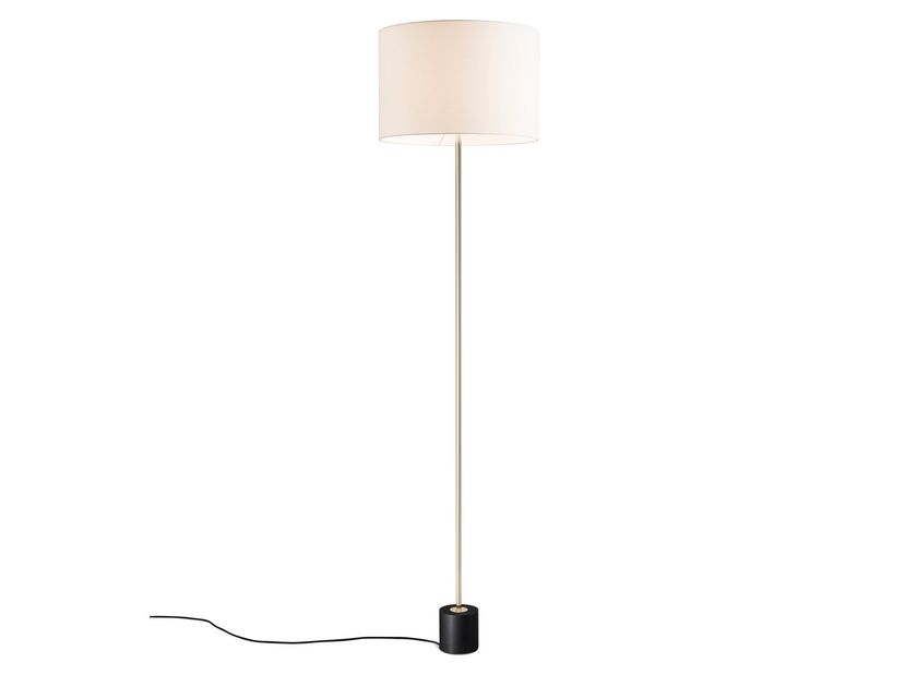 Kalmar
KILO BL
Metal floor lamp with silk shade