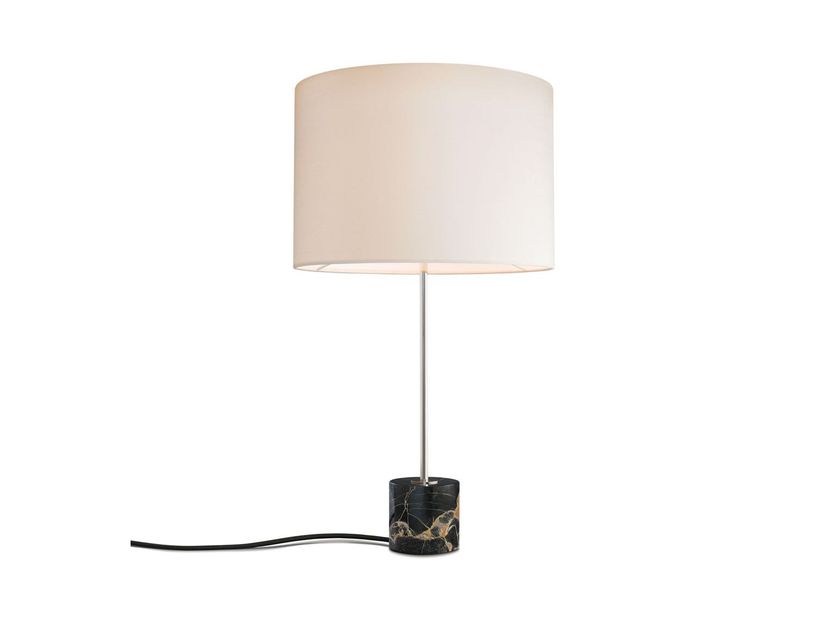 Kalmar
KILO TL NERO PORTORO
Marble and silk table lamp