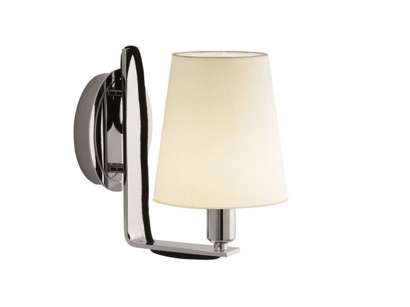 Kalmar
KREMS
Metal and silk wall lamp