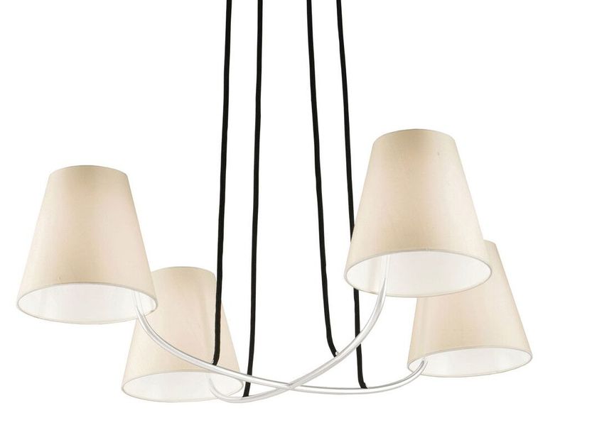 Kalmar
MEXIKO
Metal and silk pendant lamp