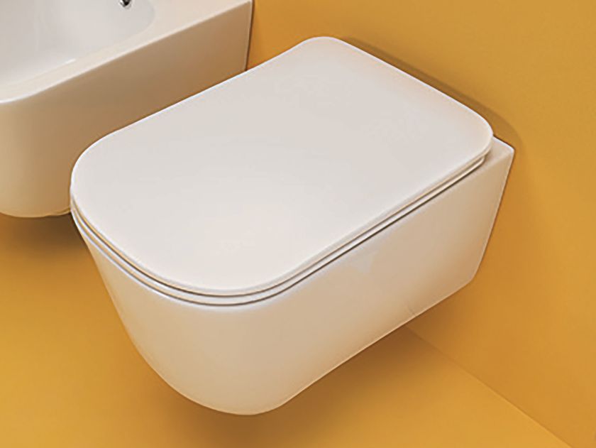 Kerasan
TRIBECA 5114
Wall-hung rimless ceramic toilet