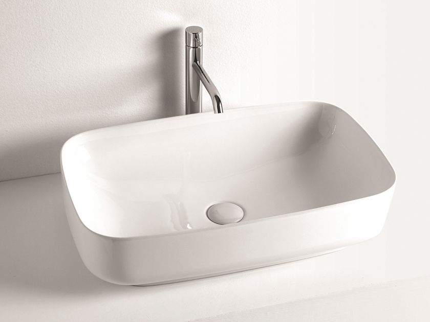 Kerasan
TRIBECA 5141
Countertop ceramic washbasin