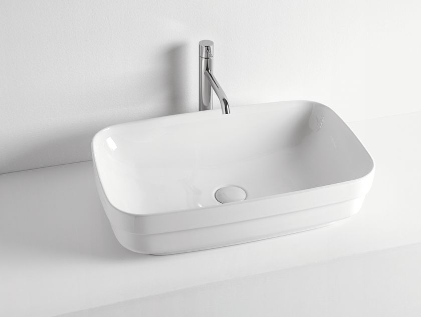 Kerasan
TRIBECA 5143
Countertop/inset ceramic washbasin