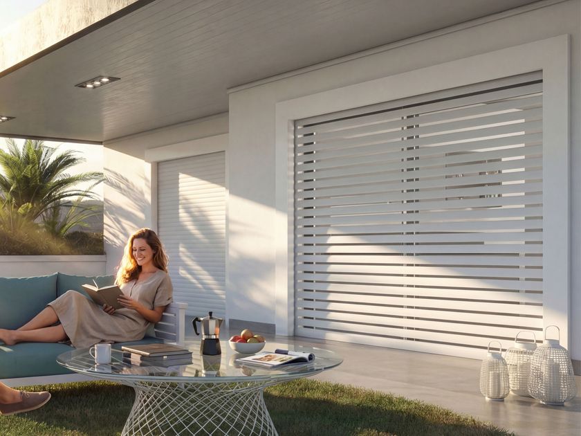 Kikau
ALIKA FLAT
Motorized extruded aluminium roller shutter