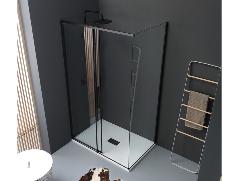 Kinedo
GL6
Corner shower cabin with sliding door