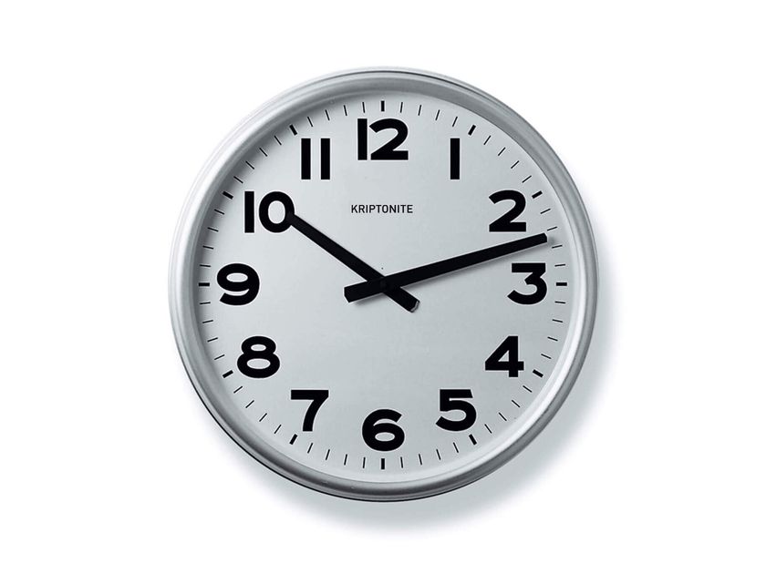 KRIPTONITE
GIGANTE
Wall-mounted Anodized aluminium clock