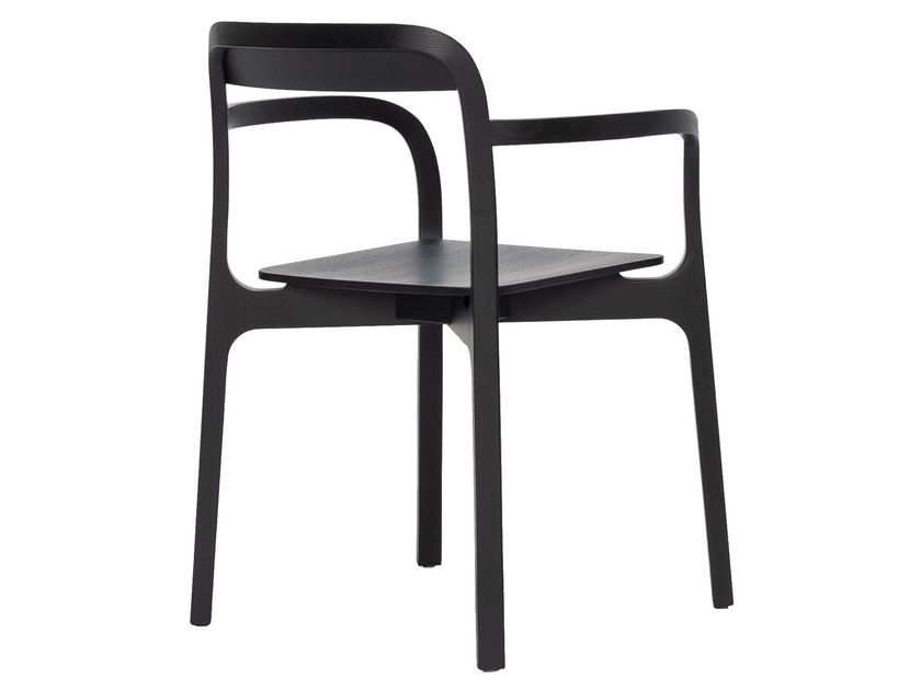 Kristalia
CONTORNA
Stackable ash chair with armrests