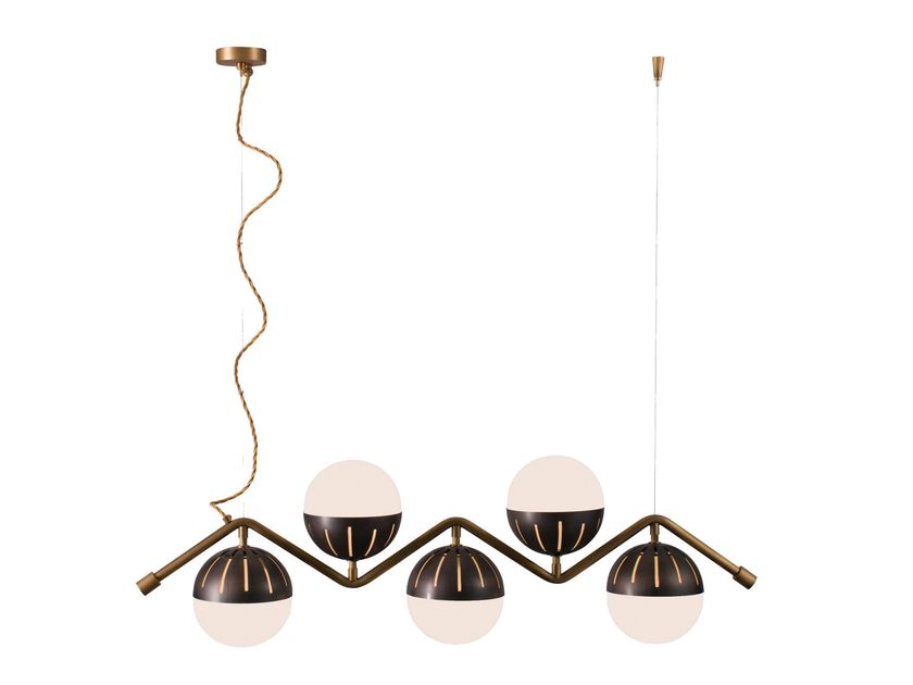 Lampex Italiana
SELENE
LED brass and glass pendant lamp