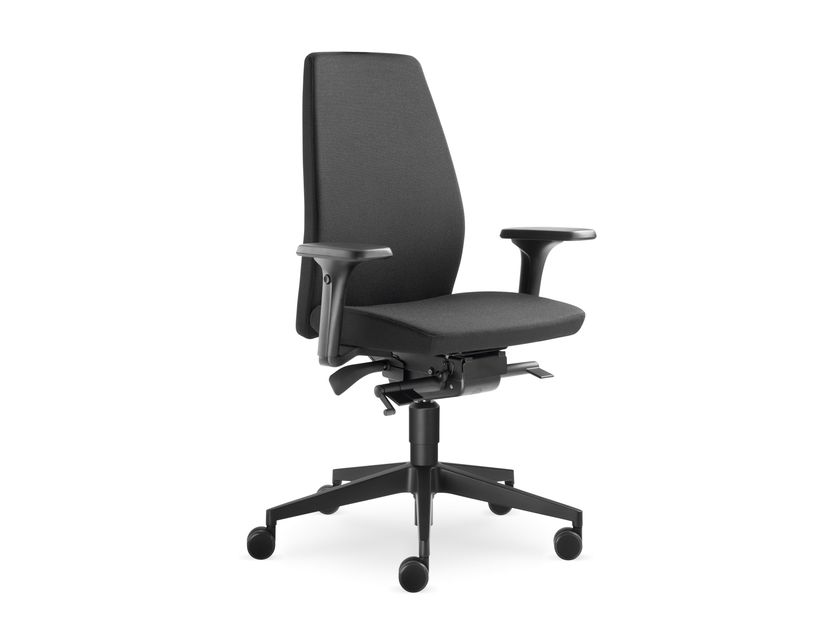LD Seating
ALVA 330-SYS
Swivel office chair with 5-spoke base with armrests