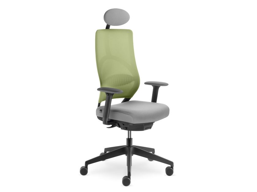 LD Seating
ARCUS 240 BO HO
Swivel office chair with headrest with 5-spoke base