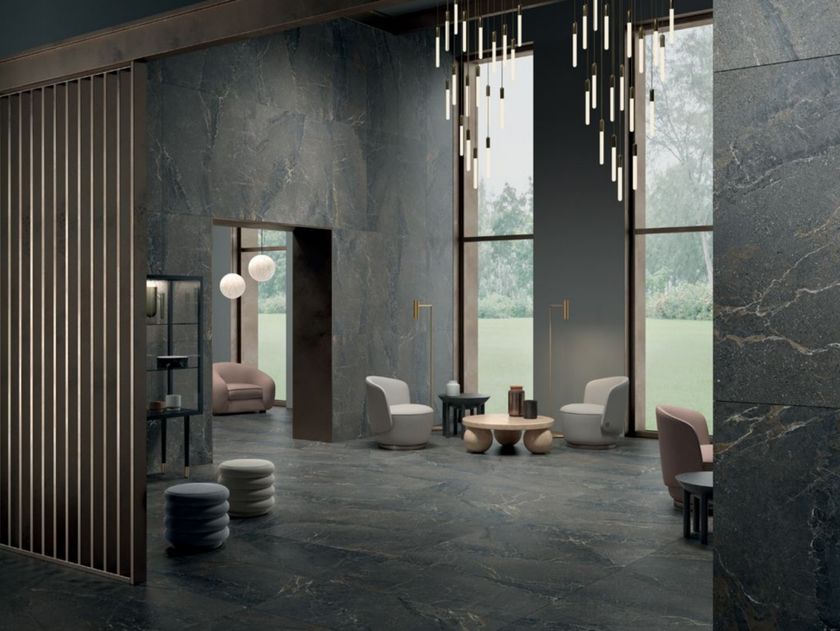 LEA CERAMICHE
ANTHOLOGY DARK
Indoor/outdoor porcelain stoneware wall/floor tiles with stone effect