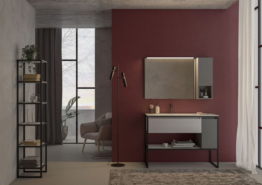 LEGNOBAGNO URBAN STRUTTURA 02 - Напольная тумба из дуба