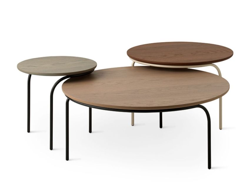 LEOLUX LX
LXT08
Low round wooden coffee table