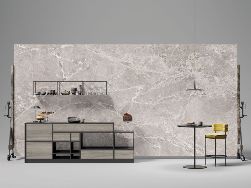 Level by Emilgroup
LEVEL MARMI
Porcelain stoneware wall tiles with marble effect