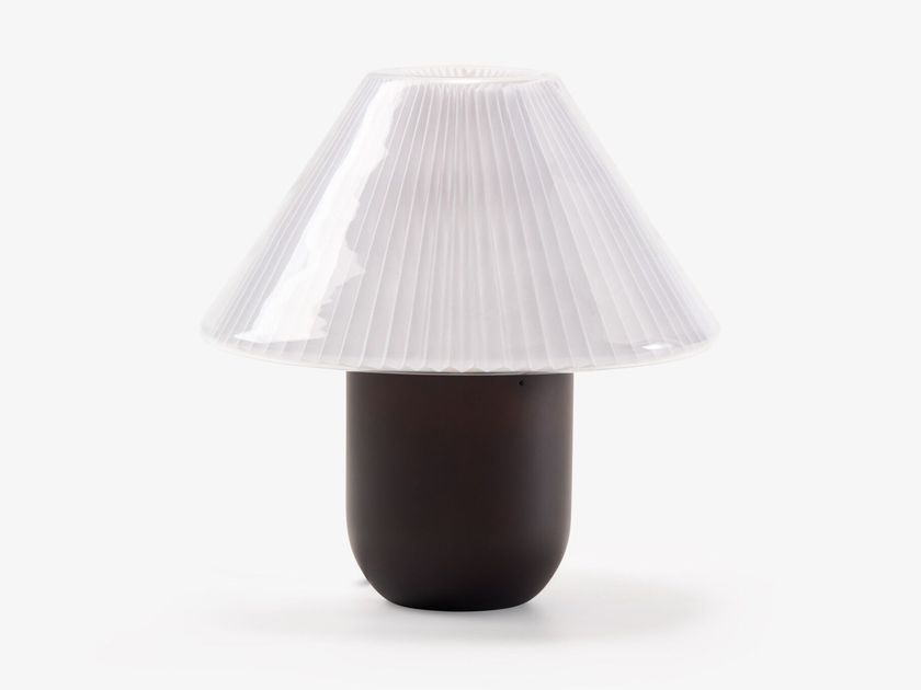 KILT - Настольная лампа с blown glass абажуром