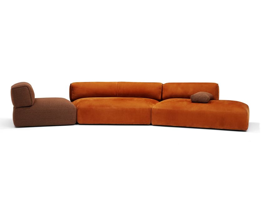 Linteloo
GILBERT
Modular curved fabric sofa