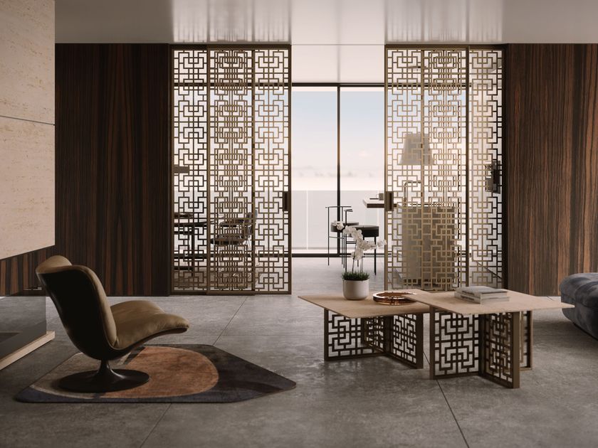Linvisibile
MODULAR SLIDING SYSTEM
Sliding door without containment pocket