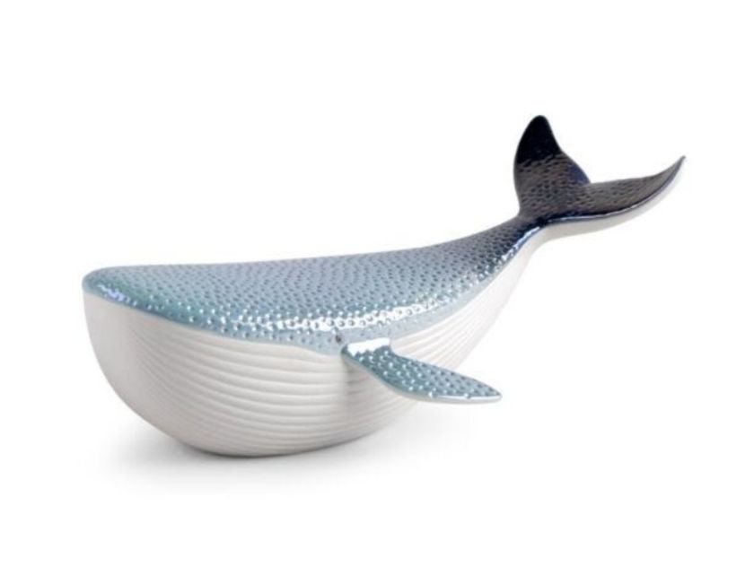 Lladró
WHALE - LITTLE
Porcelain decorative object