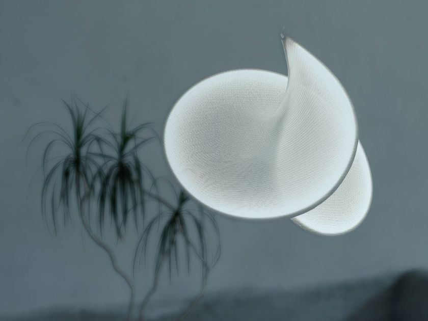 LLLL.01 - Светильник подвесной из ткани с LED