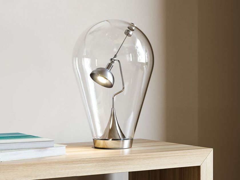 LODES
BLOW
LED adjustable blown glass table lamp