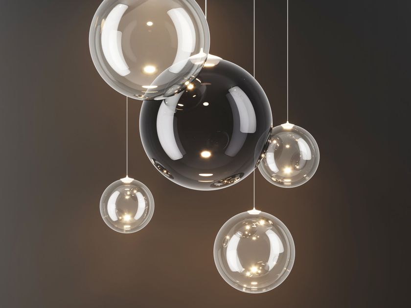 LODES
RANDOM SOLO
LED blown glass pendant lamp