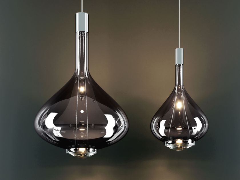 LODES
SKY-FALL
LED blown glass pendant lamp