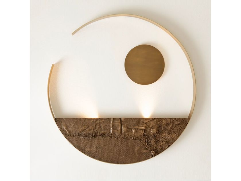LUCE TU
SCIGHERA VUN
Brass wall light