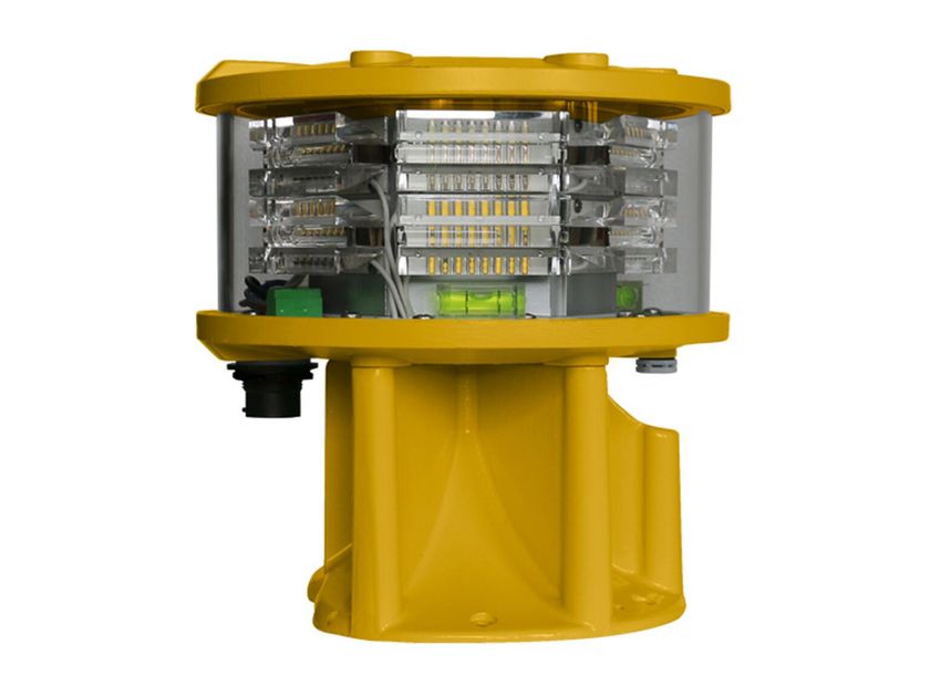 LUXSOLAR ADB-LXS-T-230VAC - Светодиодный анодированный алюминиевый предупреждающий свет