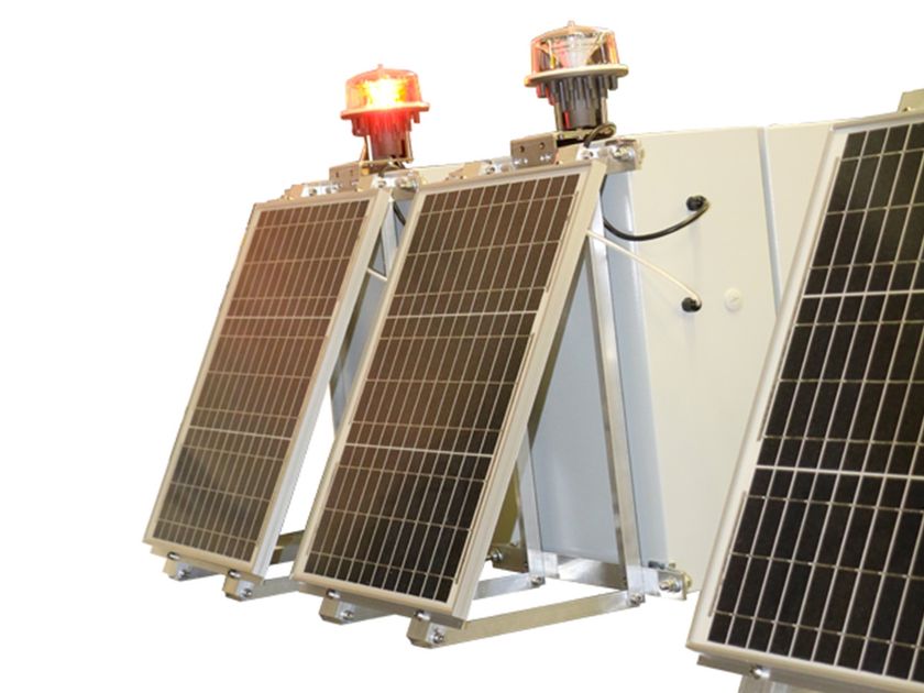 LUXSOLAR L810-LXS-SOL - Светодиодный предупредительный огонь для самолетов